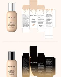 Fond de Teint Liquide Teint Foncé en Gros, Taille Standard, Crème BB Non Matifiante, Couvrance Totale, Longue Tenue, Maquillage Visage, Cosmétique avec Étiquetage - Product Image 6