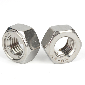 DIN 980M A2-70 A4-80 RVS Zelfborgende Moer Volledig Metalen Zeshoekige Zelfborgende Moer Anti-losdraaiende Moeren - Product Image 3