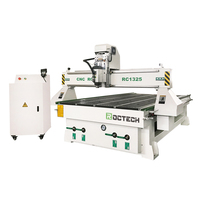 Router CNC RC1325 1300*2500mm, Máquina de Grabado y Corte para Madera, MDF, Acrílico, PVC, Fabricación de Muebles