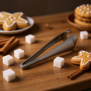 PURESIGNS Pinzas para Azúcar de Acero Inoxidable, Diseño de una Sola Pieza, para Azúcar y Repostería - Product Image 3