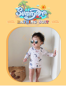 Costume da Bagno Personalizzato <span class=keywords><strong>per</strong></span> <span class=keywords><strong>Bambini</strong></span> Due Pezzi, Pantaloncini Estivi <span class=keywords><strong>per</strong></span> Ragazzi e Ragazze, Protezione Solare UV50+, Abbigliamento da Spiaggia - Product Image 5