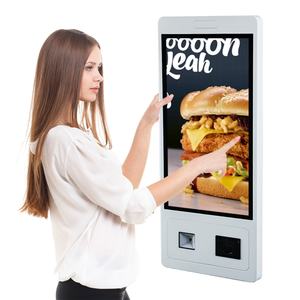 Kiosque interactif à écran tactile automatique de 21,5, 24 et 32 pouces, machine de commande automatique, kiosque de paiement en libre-service pour restaurant - Product Image 1