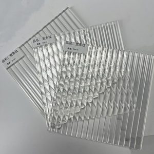 Lastra Acrilica Trasparente Personalizzabile in Spessore, Foglio Acrilico Ondulato Estruso a Strisce - Product Image 6