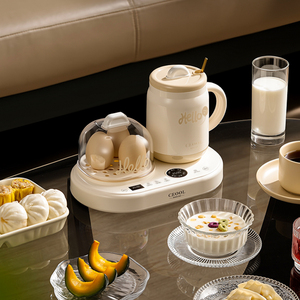 Bouilloire électrique personnalisée 2-en-1 et appareil de petit-déjeuner électrique à chauffage rapide, vapeur rapide en 10 secondes, eau bouillante en 8 minutes - Product Image 3