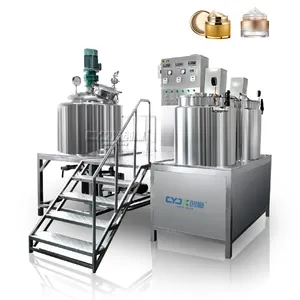 Cyjx giá tốt nhất mỹ phẩm homogenizer trộn nước ép trái cây chất nhũ hóa chân không nhũ hóa máy