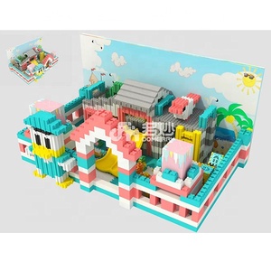 Domerry Kid Của Khối Lớn Thiết Lập Giáo Dục Lớn Tự Làm Bọt Khối Xây Dựng Cho Mô Hình Đồ Chơi Với Biểu Tượng Tùy Chỉnh - Product Image 5