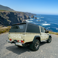 Pour Toyota 2024+ – Capot de coffre arrière en alliage d'aluminium de 6,0 pieds, résistant aux rayures et à l'usure, étanche, avec verrouillage, installation sans perçage