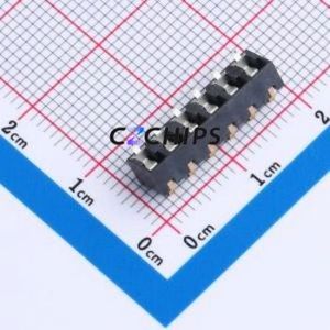 06H416050 Blade/Spring Contact Battery Connector SMD,P=3mm Connector - Product Image 2