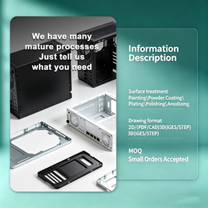 Fabricante de Cajas de <span class=keywords><strong>PC</strong></span> Industriales Personalizadas OEM NEMA 4X IP67 para Exteriores, de Aluminio y Acero Inoxidable, para Servidores <span class=keywords><strong>ATX</strong></span> ITX NVMe - Product Image 2