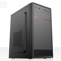 Small Camel N9 ATX Full Tower Aluminum Alloy Desktop Computer Host Case with Side Panel Window and Top Mounted Power Assembly