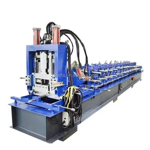 Máquina de pernos C automática al por mayor de fábrica/máquina formadora de rollos C Purlin/máquina formadora de rollos en frío