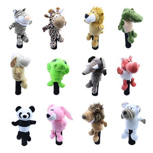 Housse de tête de putter de <span class=keywords><strong>golf</strong></span> doublée de velours doux, motif lapin, avec fermeture magnétique, design animal amusant - Product Image 6