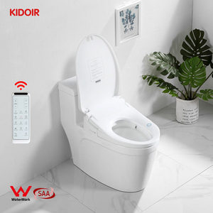 Asiento de inodoro inteligente de autolimpieza del fabricante Compre asiento de inodoro fragante de descenso lento para el hogar Venta caliente <span class=keywords><strong>Tapa</strong></span> de inodoro inteligente de plástico - Product Image 5