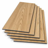 PVC-Klickboden Wasserdichter Vinyl-Plankenboden Holzmaserung Klick-Verschluss-Bodenbelag