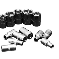 Outils à main, ensemble de réparation automobile de 46 pièces, coffret rigide, clés à cliquet combinées en acier inoxydable 304 et tournevis pour la réparation