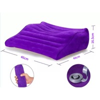 Coussin gonflable triangulaire pour positions sexuelles, confort pour couples adultes, vente en gros