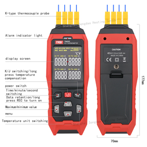 Termômetro Termopar Tipo K TA612C com Sonda, Alta Precisão, Portátil, Display de Bateria, OEM, IP63, 1 Ano de Garantia - Product Image 2