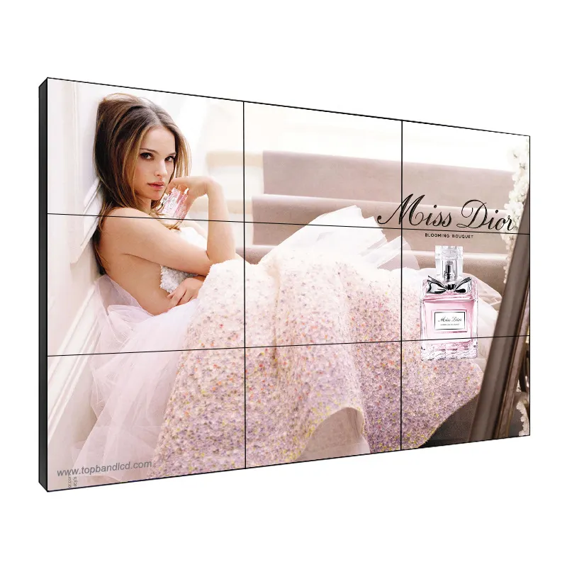 Neue Multi-Screen Bestseller 55 Zoll Did Display 46 Zoll Dot Matrix Video mit TV-LED-LCD-Wand halterung