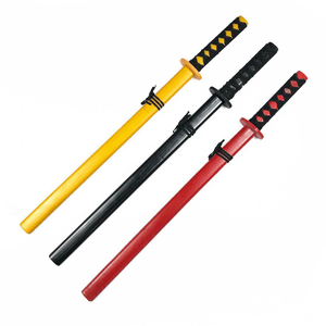 Venta al por mayor de juguetes para deportes al aire libre entrenamiento tradicional de los niños Guerrero <span class=keywords><strong>espadas</strong></span> niños juguete Ninja espada Katana espada de madera Juguetes - Product Image 1