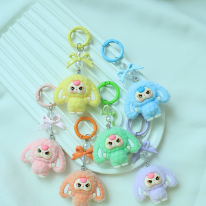 Thời trang <span class=keywords><strong>2025</strong></span> Hot New Kawaii phim hoạt hình dễ thương đổ <span class=keywords><strong>PVC</strong></span> 3D Macaron quái vật Thỏ <span class=keywords><strong>Keychain</strong></span> cổ điển Hàn Quốc xe mặt dây chuyền túi quyến rũ - Product Image 2