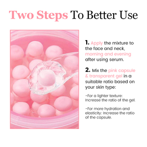 Crème en capsules de collagène rose PDRN ADN de saumon à marque privée avec vitamine C pour un teint uniforme, éclat et hydratation - Product Image 5