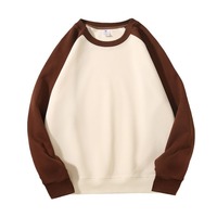 T-shirt en coton à manches longues pour homme, col rond, uni, décontracté, thermique, pull-over, impression personnalisée, vente en gros, vêtements en vrac