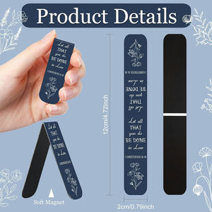 Marcadores Magnéticos con Citas Inspiradoras, Clips Magnéticos <span class=keywords><strong>para</strong></span> Páginas, Regalos <span class=keywords><strong>para</strong></span> Amantes de la Lectura, Decoración de Oficina - Product Image 6