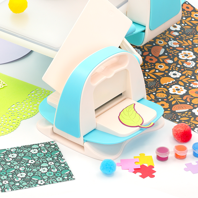 Mini 3" Paper Die Cutting and Embossing Machine for Craft DIY-KAMEI KM-1830 with Steel & ABS Punching