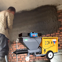 Machine à Plâtrer les Murs de Haute Qualité, Machine à Projeter le Ciment et le Mortier Murale
