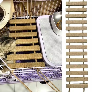 2025 muebles para mascotas juguete <span class=keywords><strong>DIY</strong></span> muebles para gatos Marco de escalada columna cuerda de Sisal escalera para gatos puente escalera para gatos con cuerda de Sisal - Product Image 2