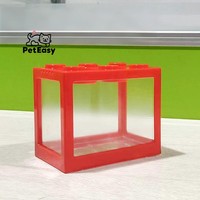 Nouveau Offre Spéciale créatif assemblage paysage de bureau Betta blocs de construction visualisation Mini Aquarium aquarium