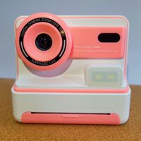 D101 Kinderprintcamera - Direct printen met dubbele camera's en 2,4-inch high-definition video voor cartoon speelgoed
