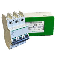 Interruptor Automático Multifunción 60179 de 9 Circuitos, 3 Polos, 15A, Riel DIN, Serie C60, PLC
