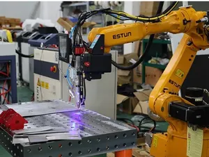 สถานีเชื่อมหุ่นยนต์ ESTUN ความจุสูง พร้อมมอเตอร์ PLC และแขนหุ่นยนต์เชื่อมอัตโนมัติขับเคลื่อนด้วยเครื่องยนต์ (IP65) - Product Image 5