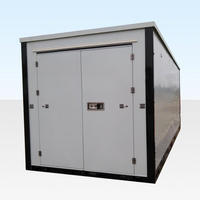 Conteneur de stockage modulaire préfabriqué mini empilable de 6 pieds, portable et compact, idéal pour une maison conteneur mobile