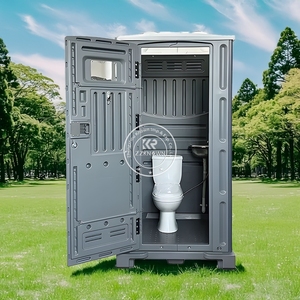 Toilettes préfabriquées mobiles en fibre compostable 2025, cabine de salle de bain WC, toilettes portables pour la construction au Japon - Product Image 5