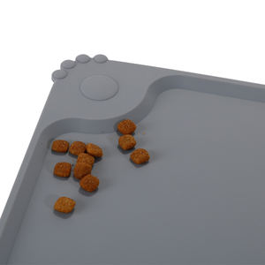 Benutzer definierte rutsch feste feste Silikon Hundefutter Matte Teppich 315g wasserdichte Trainings-und Kühl matte für Hunde Hunde Katzen Haustier Wickel unterlage - Product Image 4