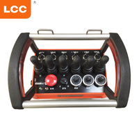 Télécommandes industrielles sans fil personnalisées LCC étanches, fabricant de radiocommandes, contrôleur à joystick