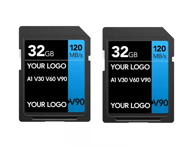 170MB/128GB CLASS 10 SD Card Two Pack Camera Memory Card V90 SD Card 256GB Large 4K 8K Camera Adapter to CameraSDXC