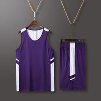 Conjunto de Uniforme de Baloncesto Reversible al por Mayor, Logotipo Personalizado, Doble Cara, Poliéster, Secado Rápido, Transpirable, para Jóvenes y Hombres