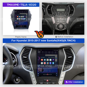 Hot bán màn hình thẳng đứng 9.7 "Auto Car 4 gam đài phát thanh cho Hyundai 2015-2017 New SANTAFE (ix45) stereo Carplay 2DIN GPS navigation - Product Image 2