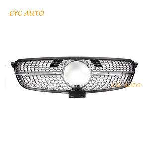 Grille de pare-chocs avant ABS <span class=keywords><strong>calandre</strong></span> en <span class=keywords><strong>diamant</strong></span> de style <span class=keywords><strong>AMG</strong></span> pour Mercedes Benz GLE CLASS X292 Coupé C292 W292 2016 2017 2018 2019 - Product Image 3
