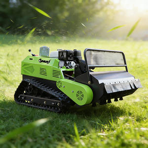 Cortadora de Césped Industrial Inalámbrica Profesional de 196cc, 24V, 4 Tiempos, de un Solo Cilindro, con Control Remoto - Product Image 2