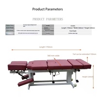 Table de massage motorisée - Correction orthopédique, réduction osseuse et thérapie d'étirement des disques lombaires