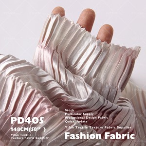 <span class=keywords><strong>Tissu</strong></span> Design Aquarelle Encre Légère Soie Satin <span class=keywords><strong>Origami</strong></span> Texture <span class=keywords><strong>Tissu</strong></span> Plissé Pour Pantalons Vêtements Sacs Robe - Product Image 5