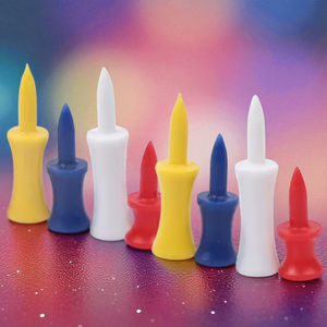 Tees de golf écologiques Alternative durable au service d'impression personnalisé en plastique Fabrication OEM Production en petite quantité - Product Image 2