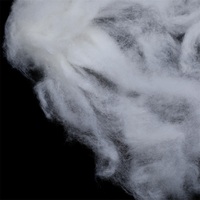 China Manufacture Natural White Fiber 100 Cashmere Wool Pure Cashmere Fiber for Shawl Spinning