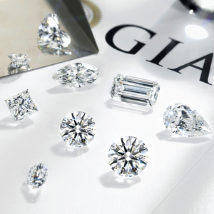 เครื่องประดับเมสซี่ ใบรับรอง IGI GIA ขายส่ง เพชรหลวม 0.5 กะรัต 1 กะรัต 1.5 กะรัต 2 กะรัต DEF เพชรสร้างในห้องปฏิบัติการ HPHT CVD เพชรเพาะเลี้ยงในห้องปฏิบัติการ - Product Image 1