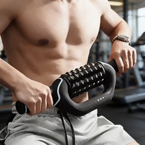 Rouleau de massage électrique portatif pour le corps, masseur d'entraînement pratique pour soulager les douleurs au dos, aux jambes et aux pieds et détendre les muscles raides - Product Image 4