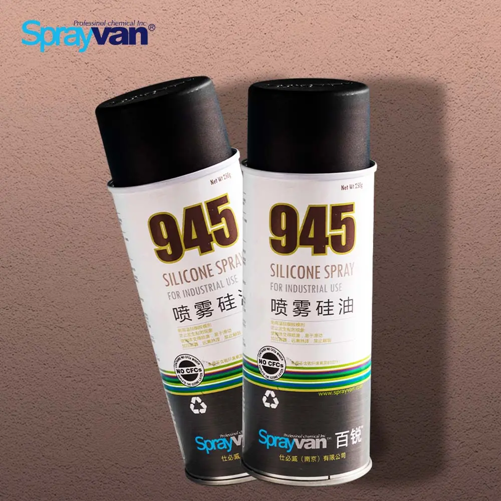 SPRAYVAN 945 silicone lubrification supprimer bruit mécanique